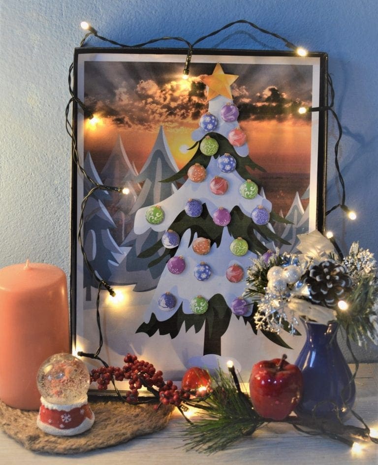 Magnetický adventný kalendár – rýchlo a jednoducho!