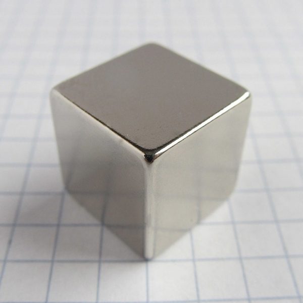 Neodýmový magnet kocka 15x15x15 mm - N38