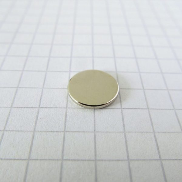Neodýmový magnet valec 10x1 mm - N38