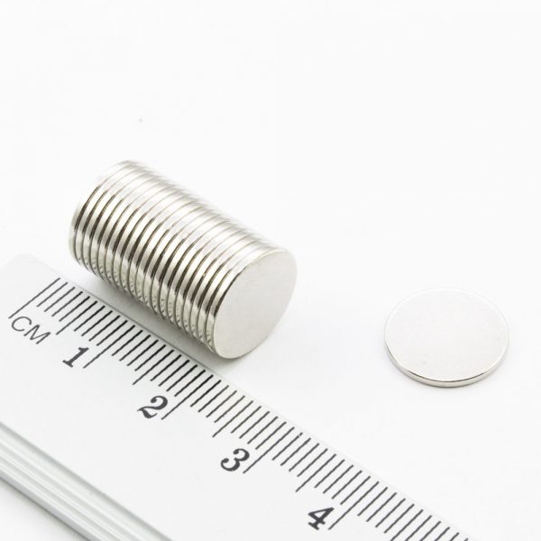 Neodýmový
  magnet valec 12x0,85 mm (dopredaj) - N33
