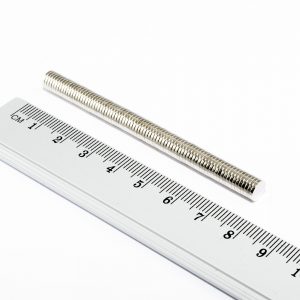Neodýmový
  magnet valec 6x1 mm - N38