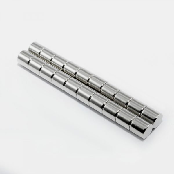 Neodýmový magnet valec 6x6 mm - N38