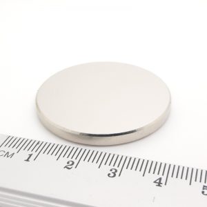 Neodýmový magnet valec 38×3,5 mm – N38