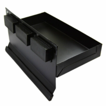 Magnetic Tool Tray Black 21 cm