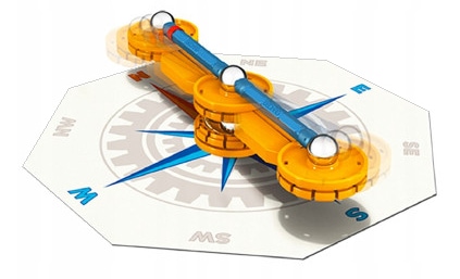 Kompas - magnetická stavebnica