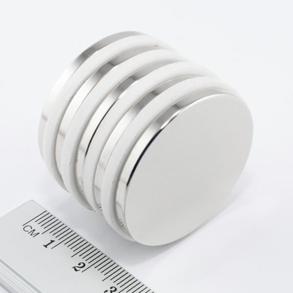 Neodýmový magnet valec 38x3,5 mm - N38