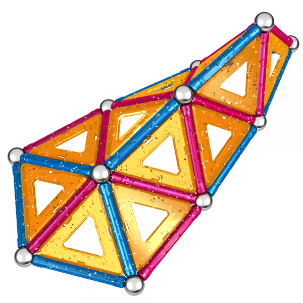 magneticka
  stavebnica Geomag Glitter - trblietavá