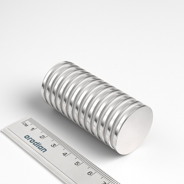 neodýmový magnet valec 30x3 mm