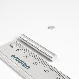 neodýmový magnet valec 5x1 mm