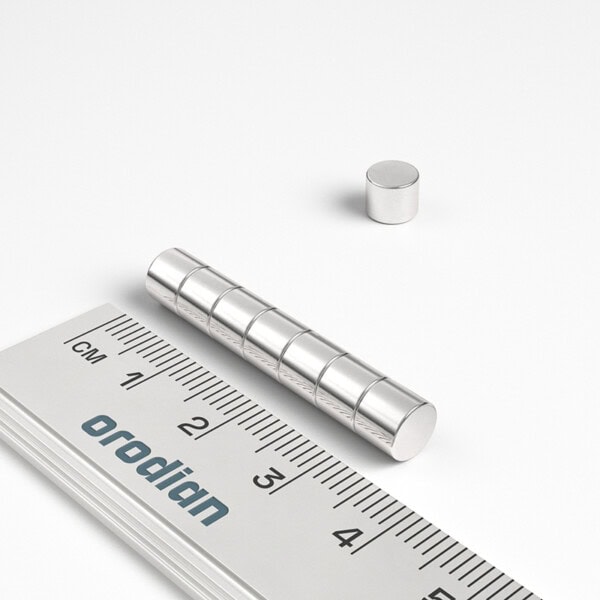 neodýmový magnet valec 6x5 mm
